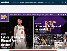 Tablet Screenshot of lakeshowlife.com